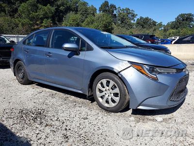 Czwarte zdjęcie samochodu z boku: 2021 TOYOTA COROLLA LE VIN:5YFEPMAE1MP220830 - miniatura