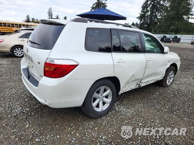 Trzecie zdjęcie samochodu z tyłu: 2009 TOYOTA HIGHLANDER BASE VIN:JTEES41A892146612 - miniatura