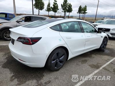 Trzecie zdjęcie samochodu z tyłu: 2020 TESLA MODEL 3 VIN:5YJ3E1EA0LF631388 - miniatura
