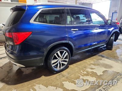 Trzecie zdjęcie samochodu z tyłu: 2016 HONDA PILOT TOURING VIN:5FNYF6H95GB066126 - miniatura
