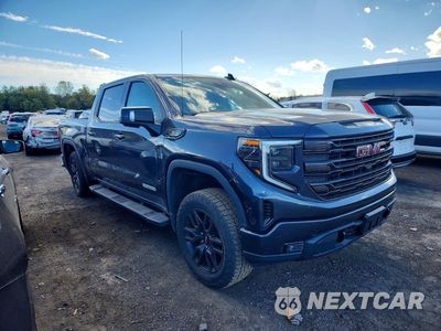 Czwarte zdjęcie samochodu z boku: 2022 GMC SIERRA K1500 ELEVATION VIN:3GTUUCETXNG553171 - miniatura