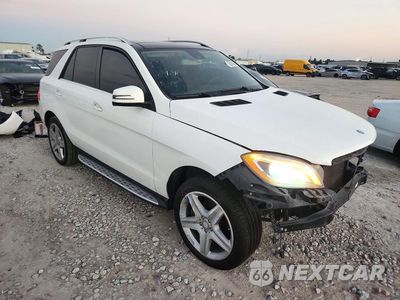Czwarte zdjęcie samochodu z boku: 2015 MERCEDES-BENZ ML 350 VIN:4JGDA5JB3FA469190 - miniatura