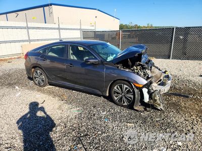 Czwarte zdjęcie samochodu z boku: 2018 HONDA CIVIC EX VIN:JHMFC1F31JX016921 - miniatura