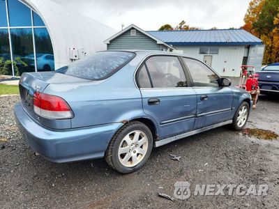 Trzecie zdjęcie samochodu z tyłu: 1998 HONDA CIVIC LX VIN:2HGEJ6670WH580429 - miniatura