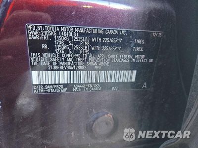 Zdjęcie 13 z 13 samochodu: 2016 TOYOTA RAV4 LE VIN:2T3BFREV9GW428882 - miniatura