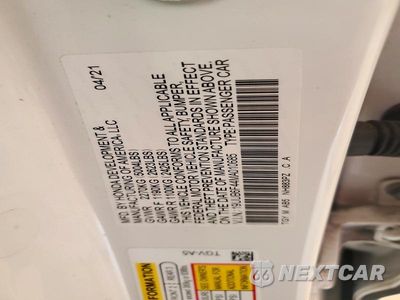 Zdjęcie 12 z 12 samochodu: 2021 ACURA TLX TECHNOLOGY VIN:19UUB6F44MA010685 - miniatura