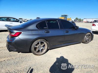 Trzecie zdjęcie samochodu z tyłu: 2021 BMW M340I VIN:3MW5U7J04M8B65883 - miniatura