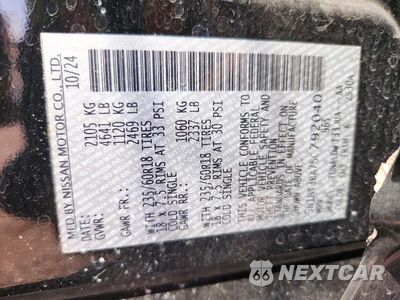 Zdjęcie 12 z 12 samochodu: 2025 NISSAN ROGUE SV VIN:5N1BT3BA7SC792040 - miniatura