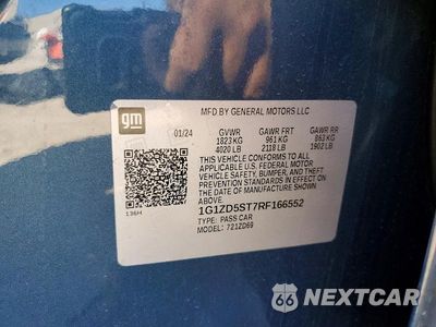 Zdjęcie 12 z 12 samochodu: 2024 CHEVROLET MALIBU LT VIN:1G1ZD5ST7RF166552 - miniatura