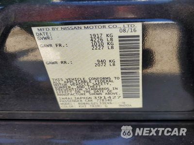 Zdjęcie 12 z 12 samochodu: 2016 NISSAN ALTIMA 2.5 S VIN:1N4AL3APXGN391427 - miniatura