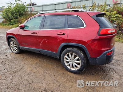 Drugie zdjęcie samochodu z przodu: 2014 JEEP CHEROKEE LIMITED VIN:1C4PJMDS5EW210760 - miniatura