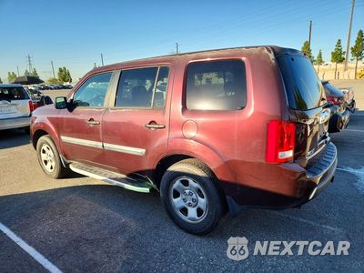 Drugie zdjęcie samochodu z przodu: 2011 HONDA PILOT LX VIN:5FNYF3H20BB016132 - miniatura