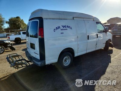 Trzecie zdjęcie samochodu z tyłu: 1999 CHEVROLET EXPRESS G1500 VIN:1GCFG15W3X1020336 - miniatura