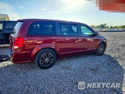 Trzecie zdjęcie samochodu z tyłu: 2018 DODGE GRAND CARAVAN GT VIN:2C4RDGEG4JR254280 - miniatura