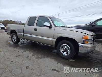 Czwarte zdjęcie samochodu z boku: 2002 GMC NEW SIERRA C1500 VIN:2GTEC19V621115307 - miniatura