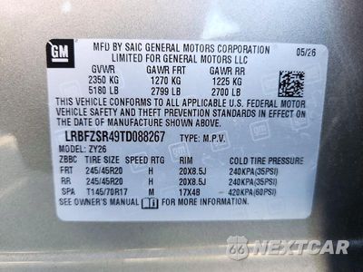 Zdjęcie 13 z 13 samochodu: 2026 BUICK ENVISION AVENIR VIN:LRBFZSR49TD088267 - miniatura