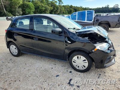 Czwarte zdjęcie samochodu z boku: 2021 MITSUBISHI MIRAGE ES VIN:ML32AUHJ6MH006910 - miniatura