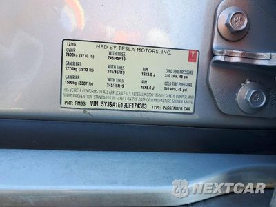 Zdjęcie 13 z 13 samochodu: 2016 TESLA MODEL S VIN:5YJSA1E19GF174383 - miniatura