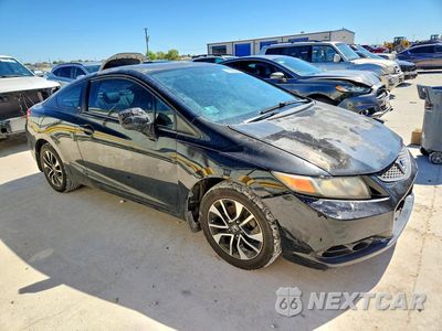 Czwarte zdjęcie samochodu z boku: 2013 HONDA CIVIC EXL VIN:2HGFG3B0XDH502683 - miniatura