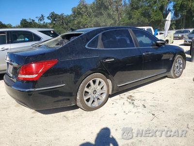Trzecie zdjęcie samochodu z tyłu: 2012 HYUNDAI EQUUS SIGNATURE VIN:KMHGH4JH2CU053634 - miniatura
