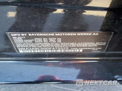 Zdjęcie 12 z 12 samochodu: 2013 BMW 335 I VIN:WBA3A9C50DF475525 - miniatura