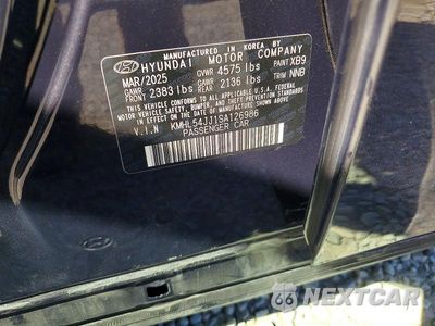 Zdjęcie 13 z 13 samochodu: 2025 HYUNDAI SONATA HYBRID LIMITED VIN:KMHL54JJ1SA126986 - miniatura