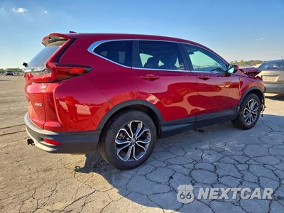 Trzecie zdjęcie samochodu z tyłu: 2022 HONDA CR-V EX VIN:2HKRW2H51NH645400 - miniatura