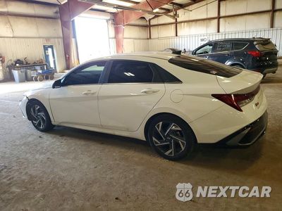 Drugie zdjęcie samochodu z przodu: 2024 HYUNDAI ELANTRA LIMITED VIN:KMHLP4DG7RU815336 - miniatura