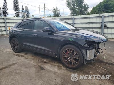 Czwarte zdjęcie samochodu z boku: 2022 AUDI SQ8 PREMIUM PLUS VIN:WA1AWBF19ND030252 - miniatura