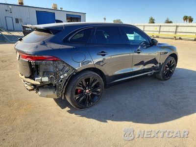 Trzecie zdjęcie samochodu z tyłu: 2021 JAGUAR F-PACE R-DYNAMIC S VIN:SADCT2FU6MA676306 - miniatura