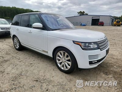 Czwarte zdjęcie samochodu z boku: 2016 LAND ROVER RANGE ROVER HSE VIN:SALGS2PF5GA291641 - miniatura
