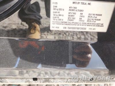 Zdjęcie 12 z 12 samochodu: 2025 TESLA MODEL Y VIN:7SAYGDEF9SF299286 - miniatura