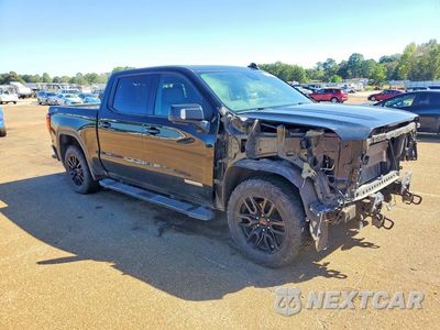 Czwarte zdjęcie samochodu z boku: 2022 GMC SIERRA K1500 ELEVATION VIN:3GTUUCED1NG584446 - miniatura