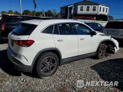 Trzecie zdjęcie samochodu z tyłu: 2022 MERCEDES-BENZ GLA 250 4MATIC VIN:W1N4N4HBXNJ351105 - miniatura