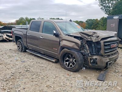 Czwarte zdjęcie samochodu z boku: 2015 GMC SIERRA K1500 SLT VIN:3GTU2VEC5FG208231 - miniatura