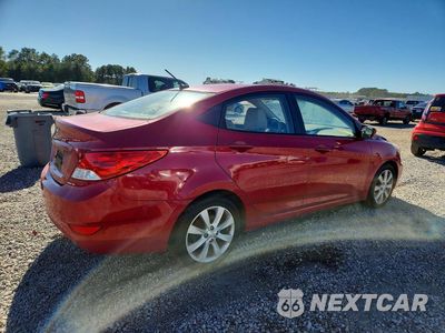 Trzecie zdjęcie samochodu z tyłu: 2014 HYUNDAI ACCENT GLS VIN:KMHCU4AE6EU735497 - miniatura