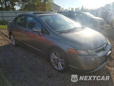 Czwarte zdjęcie samochodu z boku: 2008 HONDA CIVIC SI VIN:2HGFA55508H705950 - miniatura