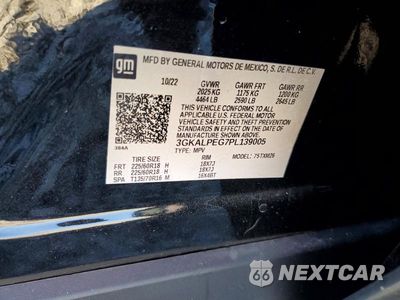 Zdjęcie 13 z 13 samochodu: 2023 GMC TERRAIN SLT VIN:3GKALPEG7PL139005 - miniatura