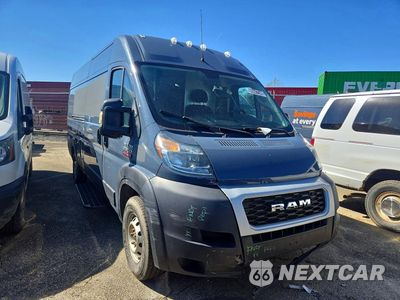 Czwarte zdjęcie samochodu z boku: 2020 RAM PROMASTER 3500 DELIVERY VAN VIN:3C6URVJG0LE147714 - miniatura