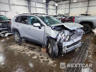 Czwarte zdjęcie samochodu z boku: 2019 TOYOTA RAV4 LIMITED VIN:2T3DWRFV3KW043043 - miniatura