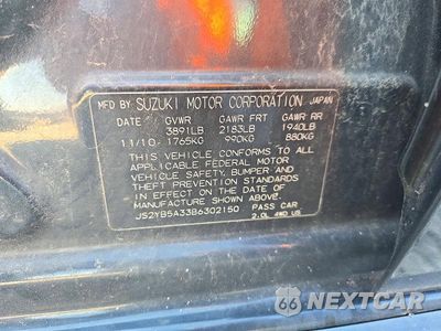 Zdjęcie 13 z 13 samochodu: 2011 SUZUKI SX4 VIN:JS2YB5A33B6302150 - miniatura