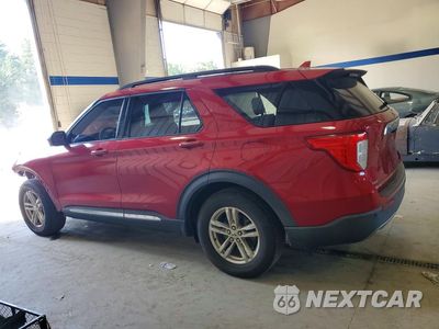 Drugie zdjęcie samochodu z przodu: 2020 FORD EXPLORER XLT VIN:1FMSK7DH3LGC87224 - miniatura