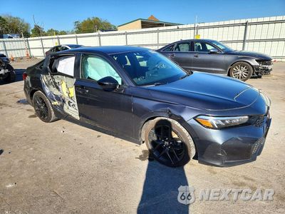 Czwarte zdjęcie samochodu z boku: 2025 HONDA CIVIC SPORT VIN:2HGFE2F50SH571420 - miniatura