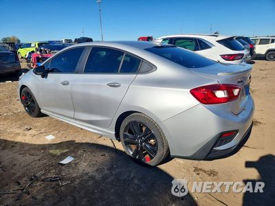 Drugie zdjęcie samochodu z przodu: 2018 CHEVROLET CRUZE LT VIN:1G1BE5SM8J7146848 - miniatura
