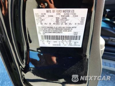 Zdjęcie 13 z 13 samochodu: 2008 FORD ESCAPE LIMITED VIN:1FMCU94118KE39213 - miniatura