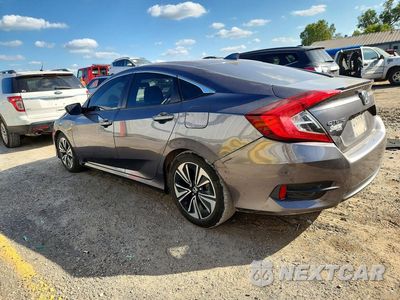 Drugie zdjęcie samochodu z przodu: 2018 HONDA CIVIC EX VIN:JHMFC1F38JX005477 - miniatura