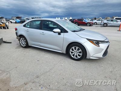Czwarte zdjęcie samochodu z boku: 2021 TOYOTA COROLLA LE VIN:5YFEPMAE7MP190930 - miniatura