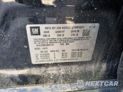 Zdjęcie 14 z 14 samochodu: 2018 BUICK ENCORE PREFERRED VIN:KL4CJASB3JB631744 - miniatura