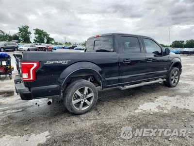 Trzecie zdjęcie samochodu z tyłu: 2016 FORD F150 SUPERCREW VIN:1FTFW1EG6GFA33869 - miniatura