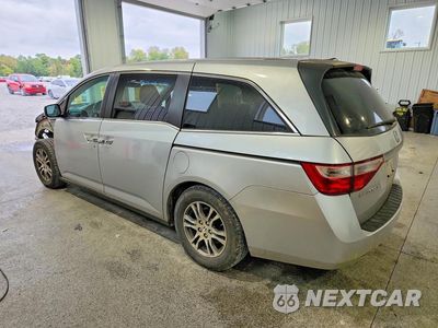 Drugie zdjęcie samochodu z przodu: 2012 HONDA ODYSSEY EX VIN:5FNRL5H42CB140138 - miniatura